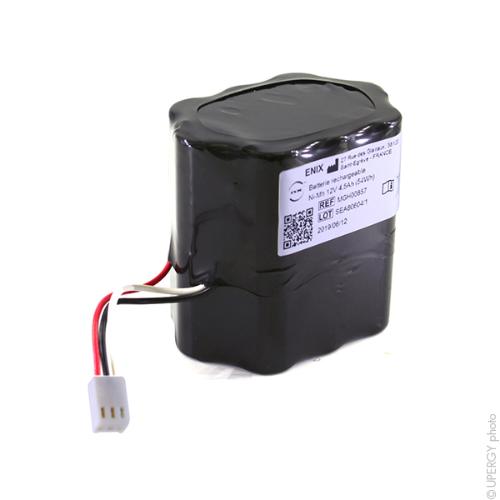 Batterie médicale rechargeable Bard Bardscan II 12V 4.5Ah Molex photo du produit 1 L