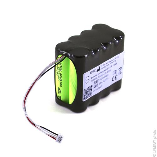 Batterie médicale MEDWIN EASYLIT 9.6V 2Ah Molex photo du produit 1 L