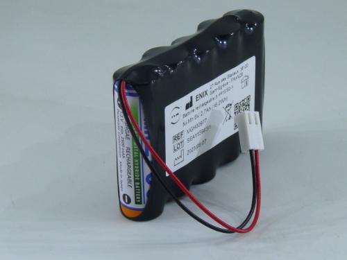 Batterie médicale rechargeable Respironics Criterion 40 6V 2.7Ah Molex photo du produit 1 L