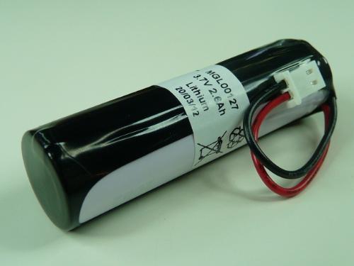 Batterie Li-Ion 1x 18650 + PCM 3.6V 3.5Ah Molex photo du produit 1 L