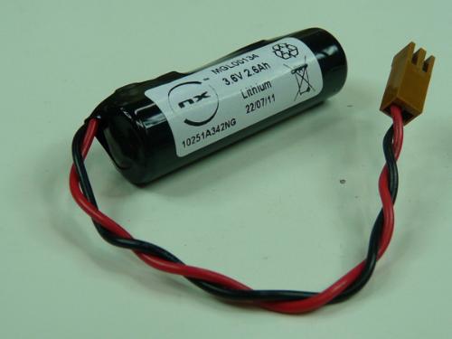 Batterie lithium LS14500 AA 3.6V 2600mAh JAE photo du produit 1 L