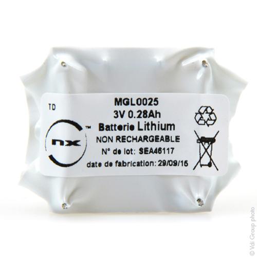 Pile lithium remplaçant 40LF220 3V 270mAh photo du produit 2 L