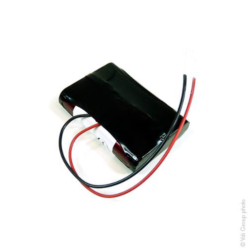 Batterie Li-Ion 1S1P 103450 + PCM (7.2Wh) 3.6V 2.35Ah Fils photo du produit 1 L