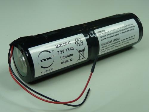 Batterie lithium 2x D LSH20 2S1P ST4 7.2V 13Ah F100 photo du produit 1 L