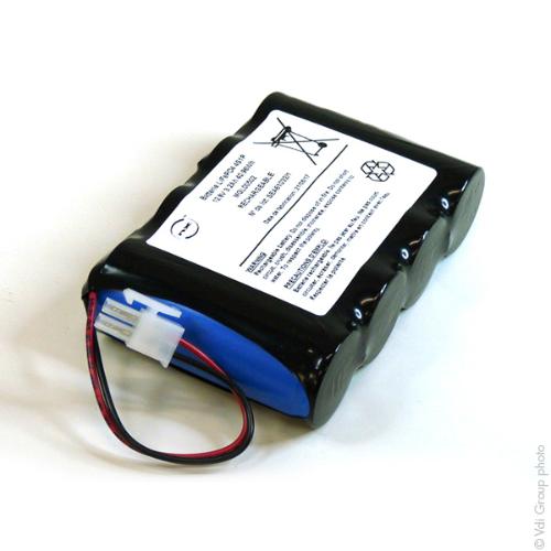 Batterie Lithium Fer Phosphate 4x 26650 4S1P ST1 12.8V 3.8Ah MOLEX photo du produit 1 L
