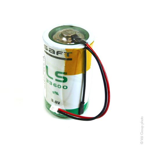 Batterie lithium LS33600 D 3.6V 17Ah Molex photo du produit 1 L