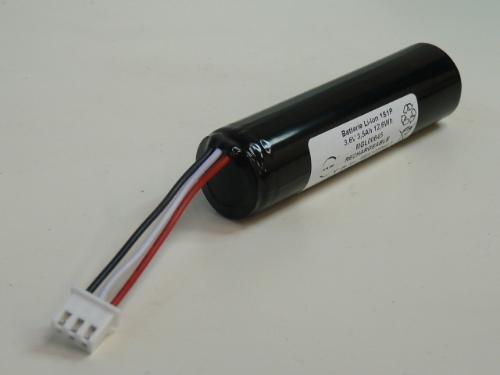 Batterie Li-Ion 1x 18650 1S1P ST1 3.6V 3.5Ah JST photo du produit 1 L