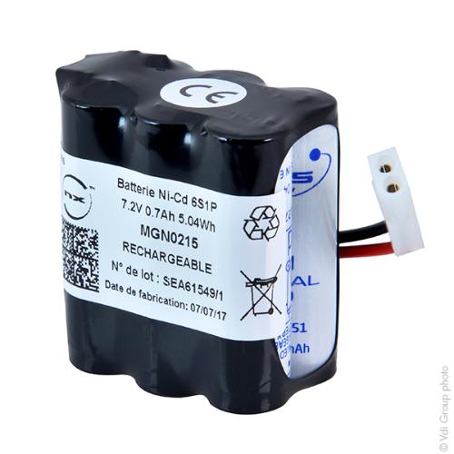 Batterie médicale rechargeable SECA 927 6S1P 7.2V 700mAh FC photo du produit 2 L