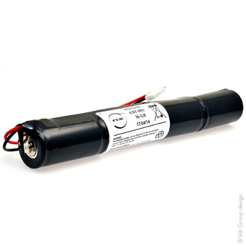 Batterie eclairage secours 4x D VNT 4S1P ST4 4.8V 4.2Ah Molex photo du produit 1 L