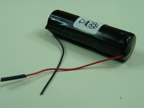 Batterie Nicd 3x 1/3AA 3S1P ST4 3.6V 150mAh F50 photo du produit 1 L