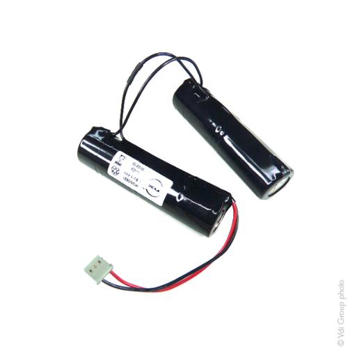Batterie eclairage secours 4x SC VNT 4S1P ST4 4.8V 1600mAh MOLEX photo du produit 1 L