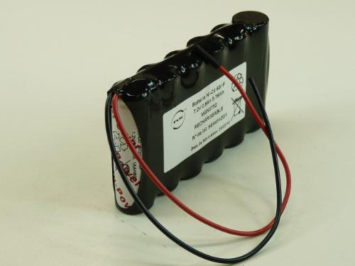 Batterie Nicd 6x AA HT 6S1P ST1 7.2V 800mAh F150 photo du produit 1 L