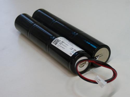 Batterie médicale rechargeable 6x D 6S1P ST5 F250 7.2V 4.5Ah CON photo du produit 1 L