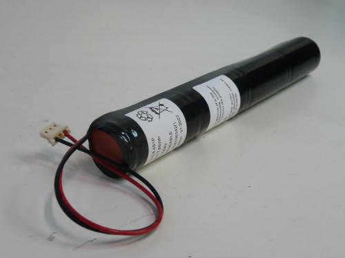 Batterie eclairage secours 4x SC 4S1P HT ST4 F150 4.8V 1.6Ah MOLEX photo du produit 1 L