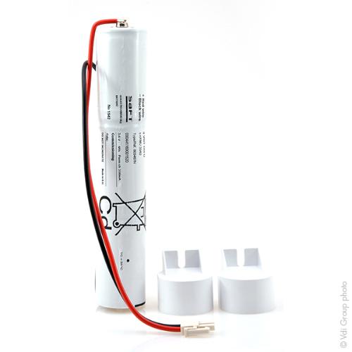 Batterie eclairage secours 3 VNT DH U 3.6V 4Ah photo du produit 2 L