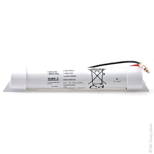 Batterie eclairage secours 3 VNT DH U 3.6V 4Ah photo du produit 4 L