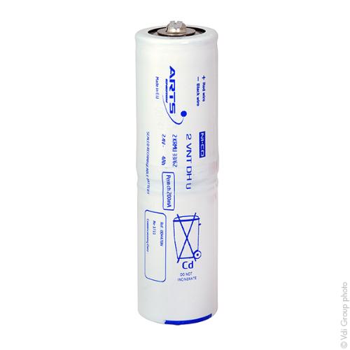 Batterie eclairage secours 2 VTN DH U 2.4V 4Ah photo du produit 3 L