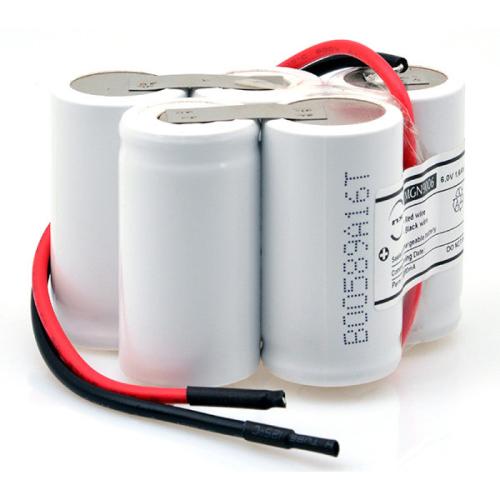 Batterie eclairage secours 5xSC ST7 fils 6V 1.6Ah photo du produit 1 L