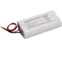 Batterie eclairage secours 4DH4-0L5 4.8V 4Ah fils photo du produit 1 L