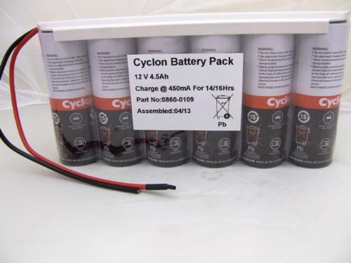 Batterie cyclon 0860-0109 ST1 E 12V 4.5Ah Fils photo du produit 1 L
