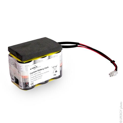 Batterie médicale rechargeable 6x D ACP 6S1P ST2 12V 2.5Ah MLX photo du produit 1 L