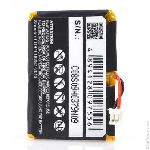 Batterie collier pour chien Sportdog SD-1825 7.4V 200mAh photo du produit 3 L