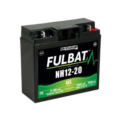 Batterie tondeuse / moto Gel NH1220 / SLA12-20 12V 20Ah photo du produit 1 L