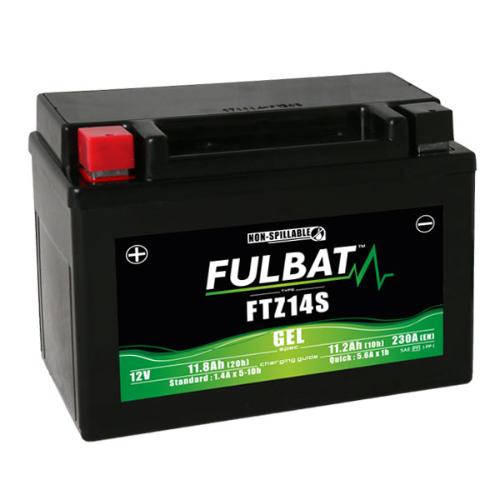 Batterie moto Gel YTZ14S/ FTZ14S 12V 11.2Ah photo du produit 1 L