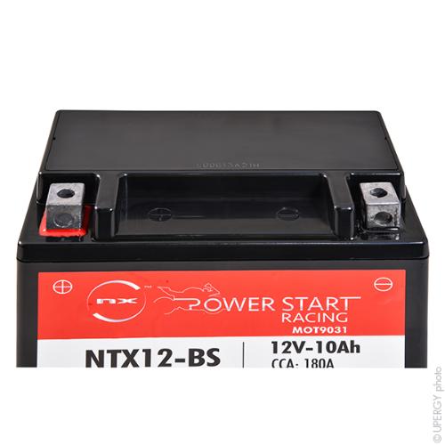 Batterie moto Gel YTX12-BS / FTX12-BS / NTX12-BS 12V 10Ah photo du produit 2 L