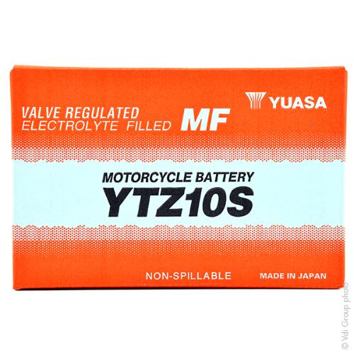 Batterie moto YUASA YTZ10S 12V 8.6Ah photo du produit 3 L