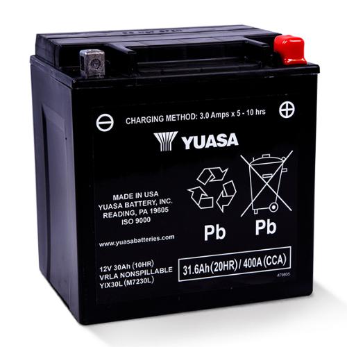 Batterie moto YIX30L-BS-PW 12V 30Ah photo du produit 1 L