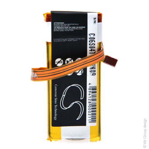 Batterie MP3/MP4/Multimédia 3.7V 450mAh photo du produit 2 L