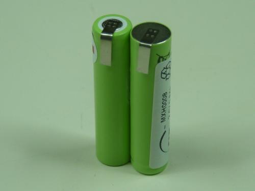Batterie Nimh 2x AAA NX 2S1P ST1 2.4V 800mAh T2 photo du produit 1 L