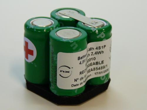 Batterie médicale rechargeable Biohit 4.8V 0.5Ah photo du produit 1 L