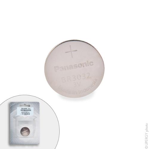 Pile bouton lithium blister BR3032/BN PANASONIC 3V 500mAh photo du produit 1 L