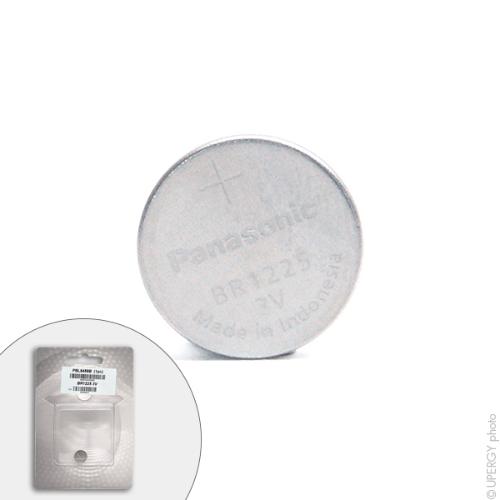 Pile bouton lithium blister BR1225/BN PANASONIC 3V 48mAh photo du produit 1 L