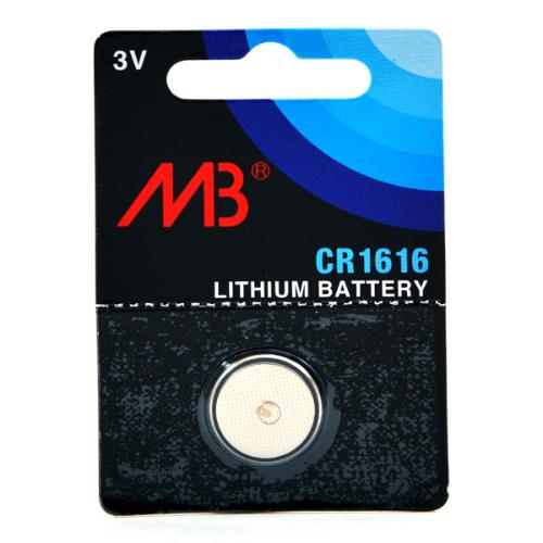 Pile bouton lithium blister CR1616 3V 50mAh photo du produit 4 L