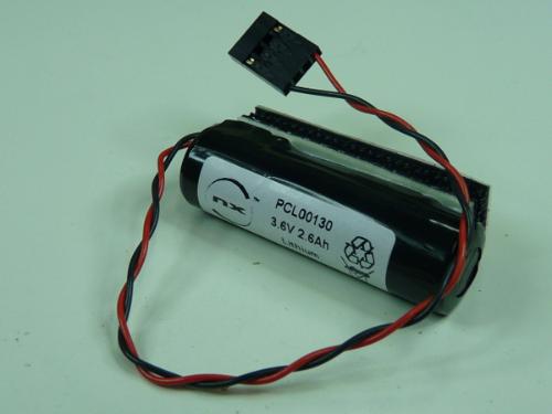 Batterie lithium LS14500 AA 3.6V 2.6Ah BERG photo du produit 1 L