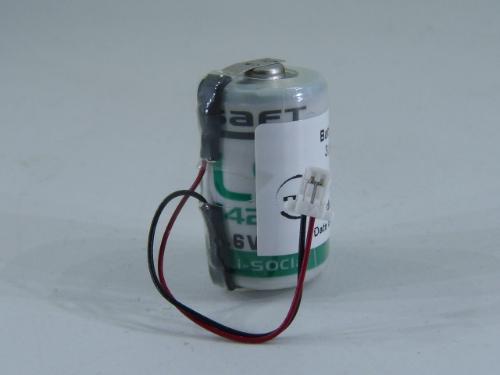 Batterie lithium LS14250 1/2AA 3.6V 1Ah JST photo du produit 1 L