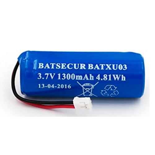 Batterie systeme alarme BATSECUR BATXU03 3.7V 1.3Ah JST photo du produit 3 L