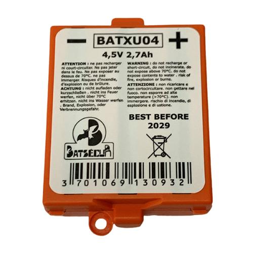 Batterie systeme alarme BATSECUR BATXU04 4.5V 2.7Ah photo du produit 1 L