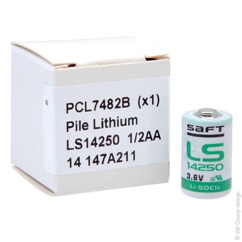 Pile lithium LS14250 1/2AA 3.6V 1.2Ah photo du produit 2 L