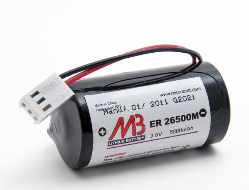 Batterie systeme alarme BATLI01 3.6V 6.5Ah Molex photo du produit 3 L