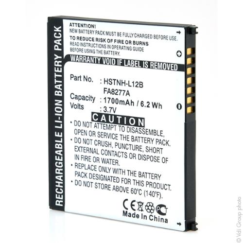 Batterie PDA 3.7V 1700mAh photo du produit 3 L