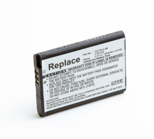 Batterie console de jeux compatible Nintendo 3.7V 1300mAh photo du produit 1 L