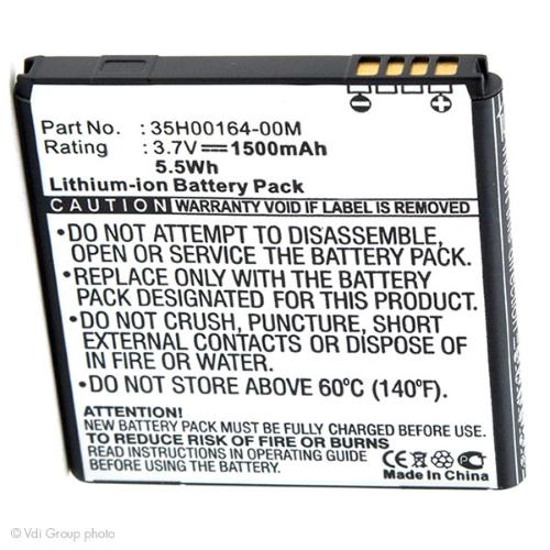 Batterie PDA pour T-Mobile 35H00164-00M 3.7V 1500mAh photo du produit 1 L