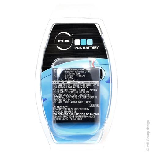 Batterie PDA 3.7V 1650mAh product photo 4 L