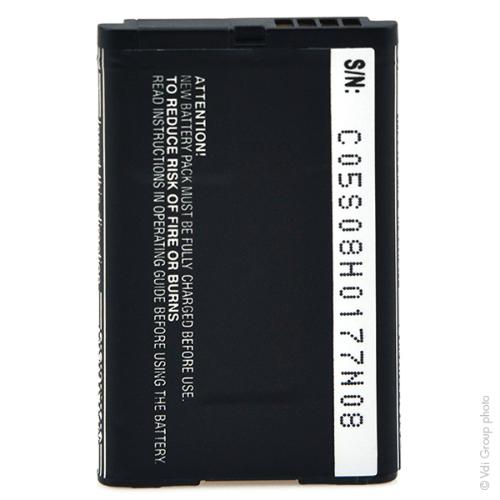Batterie PDA 3.7V 1200mAh photo du produit 2 L