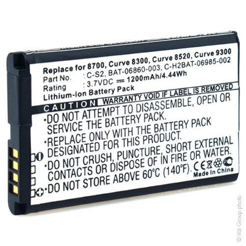 Batterie PDA 3.7V 1200mAh photo du produit 3 L