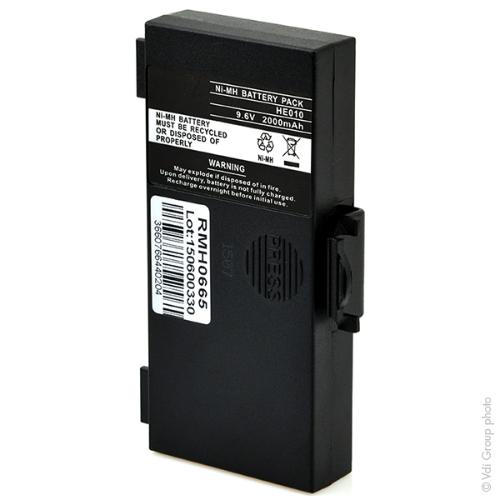 Batterie télécommande de grue 9.6V 2000mAh photo du produit 3 L